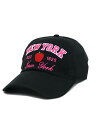 NEW HATTAN NY APPLE 6PNL COTTON CAP-BLACK/HOT PINKyNH-NY20-1400BH-BLACKz