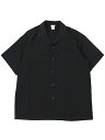 CALTOP DRESS CAMP SHIRT BLACK【CT-3003DC-BK-BLACK】