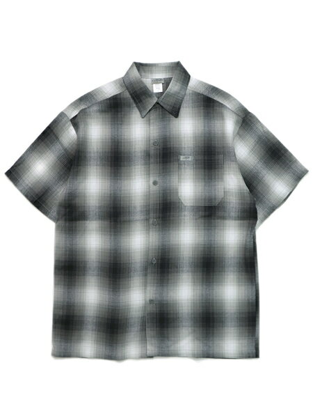 楽天FIVE STAR DSCALTOP FL PLAID S/S SHIRT GREY/WHITE【CT-2000FS-GYWH-GREY】