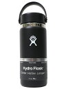 Hydro Flask HYDRATION 16 OZ WIDE MOUTH-BLACK【5089022-20-BLACK】