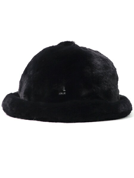 【SALE】KANGOL FAUX FUR CASUAL【108-169205-01-BLACK】