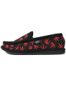 TROOPER AMERICA HOUSE SLIPPERS EMB LEAF BLACK/RED【THC-001-BKRD-BLACK】