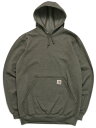 ySALEzCARHARTT MIDWEIGHT PO HOODIE-WINTER MOSS HEATHERyK121-G39-OLIVEz