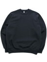 yzLOS ANGELES APPAREL 14oz HEAVY FLEECE PULLOVER CREW-NAVYyHF07-NVY-NAVYz