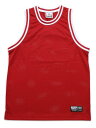 PRO CLUB CLASSIC BASKETBALL JERSEY【03PC0202-RED-RED】