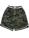 PRO CLUB CAMO CLASSIC BASKETBALL SHORT GRN CAMO【11PC0506-GRC-WOODLAND CAMO】