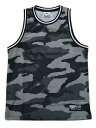 PRO CLUB CAMO CLASSIC BASKETBALL JERSEY BLK CAMO【11PC0203-BKC-BLACK CAMO】