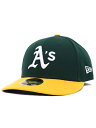 NEW ERA LP 59FIFTY AUTH OAKLAND ATHLETICS HM【14524662-GREEN】