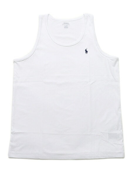 POLO RALPH LAUREN CLASSIC FIT PONY ONE POINT TANK【710800895013-D-WHITE】