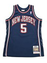 【送料無料】MITCHELL & NESS AUTHENTIC JERSEY NETS 06-07 #5 J.KIDD【AJY4AC19094-NAVY】