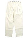 yzSCHOTT TC DOUBLE PLEATED WIDE PANTS KINARIy782-3910010-385-NATURALz