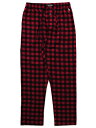 POLO RALPH LAUREN FLANNEL PJ PANT BUFFALO PLAID NEVIS PPyP005HR-A3JI-D-REDz