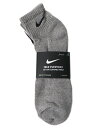 NIKE 3P EVERYDAY CUSHION QUARTER SOCKS【SX7667-964-MIX】