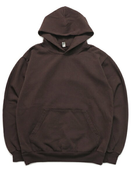 楽天FIVE STAR DS【送料無料】LOS ANGELES APPAREL 14oz GD HEAVY FLEECE HOODED PO-CHOCOLATE【HF09GD-CHO-BROWN】