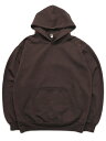 【送料無料】LOS ANGELES APPAREL 14oz GD HEAVY FLEECE HOODED PO-CHOCOLATE【HF09GD-CHO-BROWN】