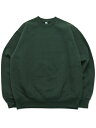 yzLOS ANGELES APPAREL 14oz GD HEAVY FLEECE PO CREW-IVYyHF07GD-IVY-GREENz