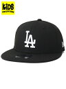 【KIDS】NEW ERA CHILD 9FIFTY DODGERS BLACK/WHITE【13562000-BLACK】