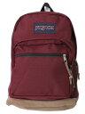 【送料無料】JANSPORT RIGHT PACK-RUSSET RED【JS0A4QVA04S-BURGUNDY】