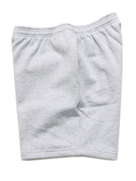 LOS ANGELES APPAREL 14oz HEAVY FLEECE MID SHORT-ASH【HF02-ASH-GREY】