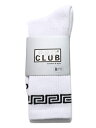 PRO CLUB(プロクラブ) LINK CREW SOCKS ・クルーソックス ・ヘビーウエイト ・リンクパターンデザイン ・つま先フロントにPRO CLUBロゴ カラー：ホワイト/ブラック 素材：コットン 79% / ポリアミド 18% / スパンデックス 3% サイズ M：6-8.5(24cm-26.5cm) L：9-13(27cm-31cm) ※USサイズ表記のため大きめの作りとなっております。サイズ感には個人差がございますので、あくまでも目安とお考え下さい。 ※こちらの商品は海外商品の為、製造過程で色ムラやプリント汚れなど多少付着している場合や、輸送過程での付属品(箱,紙タグ等)の破損などがある場合がございます。ご理解の上ご購入をお願い致します。 ※価格・デザイン・仕様について、メーカーの都合により予告なく変更することがあります。あらかじめご了承ください。 ※上記のサイズ詳細は商品により若干の誤差が生じる可能性がございます。 ※ご使用のPC環境により、製品によっては実際の商品と若干の色合いの違いが生じる場合があります。 ※商品到着後7日以上経過した商品・プライスダウンしたセール商品の返品交換は、一切お受けする事が出来ませんのでご注意ください。詳しくは、返品交換についてをご覧ください。 【在庫について】 すべての商品は実店舗、自社サイトとの共有在庫となります。 在庫更新は随時(実店舗営業時間内のみ)おこなっておりますが、ご注文いただきました商品をご用意できない場合もございます。 その場合、3日以内に必ず電話もしくはメールにてお知らせいたします。あらかじめご了承ください。