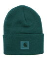 【SALE】CARHARTT LEATHER LABEL WATCH HAT-TIDAL【101070-H25-GREEN】