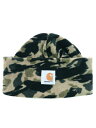 【SALE】CARHARTT FLEECE BEANIE BLACK BLIND DUCK CAMO【105170-N15-CAMO】