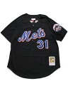 【送料無料】MITCHELL NESS AUTHENTIC MESH BP-M.PIAZZA 00 31 METS【ABBF3092-BLACK】