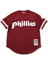 MITCHELL & NESS AUTHENTIC MESH BP-DYKSTRA 91 #4 PHILLIES