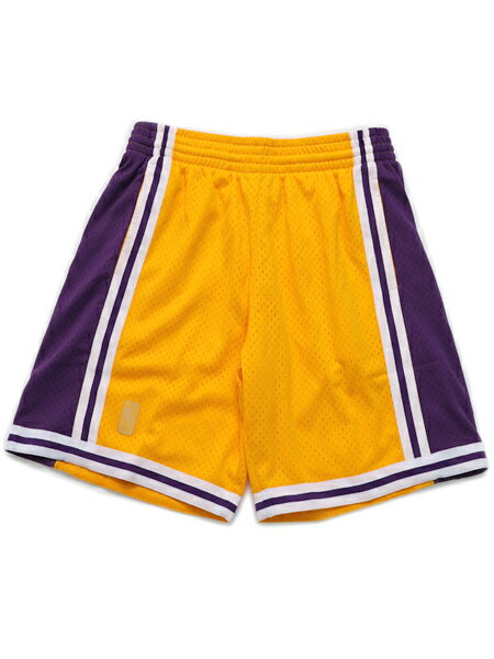 【送料無料】MITCHELL & NESS SWINGMAN SHORTS LAKERS 1996-1997【SMSHGS18236-YELLOW】