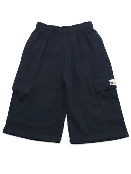 PRO CLUB FLEECE CARGO SHORTS【PRC-167-NVY-NAVY】