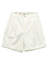 SCHOTT DOUBLE PLEATED T/C SHORTS KINARIy3126039-004-NATURALz