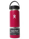 Hydro Flask HYDRATION 20 OZ WIDE MOUTH-SNAPPER【5089024-85-DARK PINK】