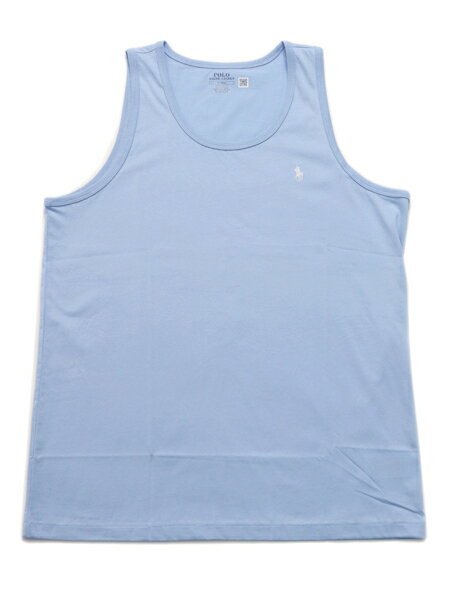 POLO RALPH LAUREN CLASSIC FIT PONY ONE POINT TANK【710800895018-D-LIGHT BLUE】