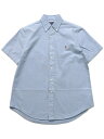 yzPOLO RALPH LAUREN CLASSIC FIT OXFORD BD S/S SHIRTy710794942002-D-BLUEz