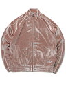 yzPRO CLUB VELOUR TRACK JACKETy16PC0303-PNK-PINKz