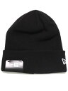 NEW ERA BASIC CUFF KNIT-BLACK/SNOW WHITE【11120507-BLACK】