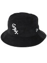【SALE】NEW ERA BUCKET01 MLB CORDUROY WHITE SOX【13330657-BLACK】(4)