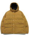 ショット ダウンジャケット メンズ 【SALE】【送料無料】SCHOTT CLASSIC HOODED DOWN JACKET【3122070-068-MUSTARD】