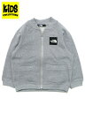 【KIDS】THE NORTH FACE BABY SWEAT LOGO JACKET【NTB62226-Z-GREY】