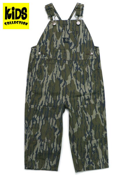 【KIDS】CARHARTT KIDS TD LOOSE CNV CAMO BIB OVERALL【CM8731-CR20-MOSSY OAK】