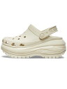 【送料無料】crocs CLASSIC MEGA CRUSH CLOG BONE【207988-2Y2-CREAM】