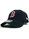 NEW ERA 9TWENTY CLOTH STRAP WASHED RED SOX NV/RD【14525140-NAVY】