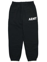 【SALE】AVIREX ARMY TRAINING SWEAT PANTS【6126165-009-BLACK】