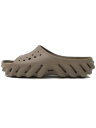 【SALE】crocs ECHO SLIDE TUMBLEWEED【208170-2G9-KHAKI】
