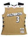 【送料無料】MITCHELL & NESS SWINGMAN JERSEY WIZARDS 07 #3 CARON.B【SMJYGS20042WWIG-TAN】