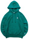 yzCHAMPION REVERSE WEAVE PO HOOD-EVERGLADE GREENyGF68Y06145AWD-GREENz