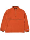 yMEGA SALEzCHAMPION ACTION STYLE HALF SNAP FLEECE JKTyC3-N612-840-ORANGEz