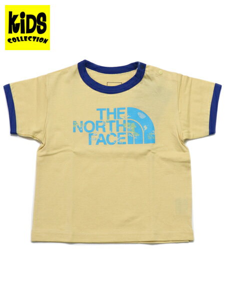 【SALE】【KIDS】THE NORTH FACE BABY SOUTHERN LIFE RINGER TEE-TNF BLUE【NTB32347-TB-YELLOW】