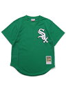 yzMITCHELL & NESS ST.PATRICK'S DAY BP WHITE SOX 96 FRANK.TyABPJ5310-KELLY GREENz