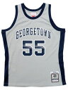 【送料無料】MITCHELL & NESS SWINGMAN JERSEY GEORGETOWN 90 #55 MUTOMB【SMJY5361-GREY】 1